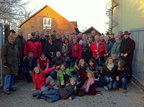 2011 01 16 Gru  nkohlwanderung zur Kla  ranlage Lachendorf 039